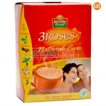 Brooke Bond Tea - 3 Roses Natural Care 100 gms Carton