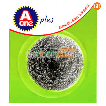 A One Plus Stainless Steel Scrubber