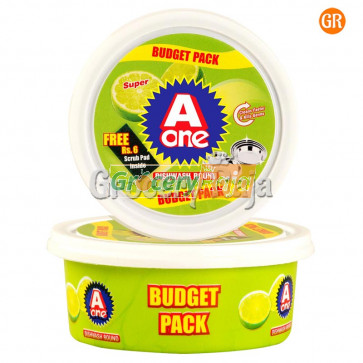 A One Super Dish Wash Round Value Pack 250 gms