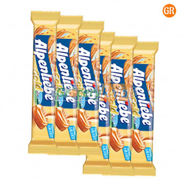 Alpenliebe Rich Milky Caramel Toffee Lollipop Rs. 5 (Pack of 6)