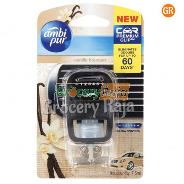 Ambi Pur Vanilla Bouquet Car Air Freshener (60 Days)