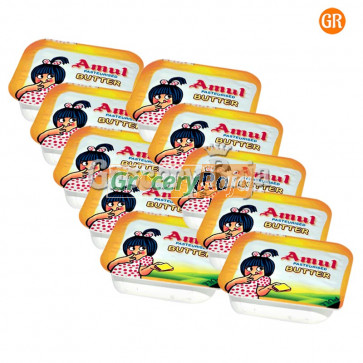 Amul Butter 20 g X 10 Chiplets 200 gms