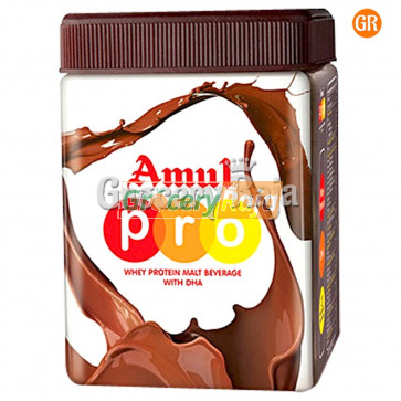 Amul PRO Whey Protein Malt Chocolate 500 gms Refill