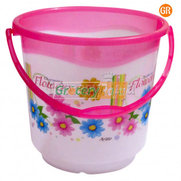 Aristo Oscar Bucket -17 Printed with Plastic Handle - Color May Vary