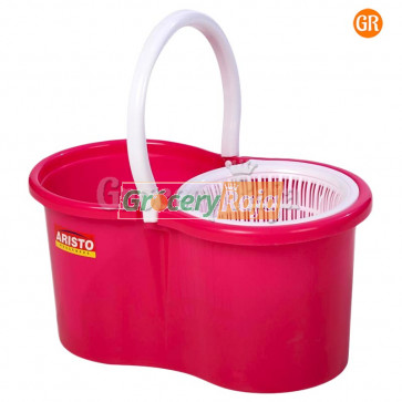 Aristo Super Spin Mop Bucket 7 Ltr Approx - Color May Vary