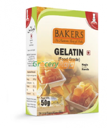 Bakers Gelatin Powder 50 gms