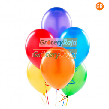 Party Balloons MultiColor Balloons 50 nos