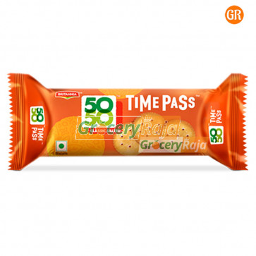 Britannia 50-50 Time Pass Salted Biscuit Rs.10