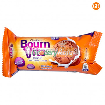 Cadbury Bournvita Crunchie Chocolatey Cookies Rs. 10