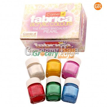 Camel Fabrica Acrylic Colours - 6 Shades