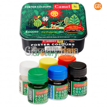 Camel Student Poster Color - 6 Shades (10 ml each)