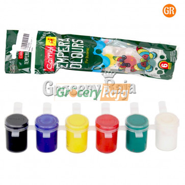 Camel Tempera Colours - 6 Shades