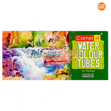 Camel Water Colour Tubes - 12 Shades