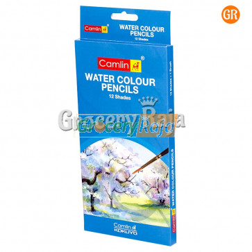 Camlin Water Color Pencils - 12 Shades