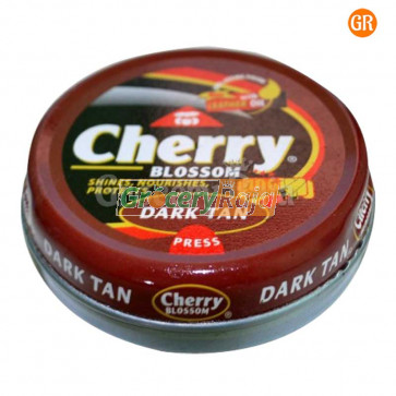 Cherry Blossom Dark Tan Shoe Polish 15 gms