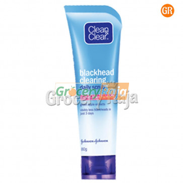 Clean & Clear Blackhead Clearing Daily Scrub 80 gms