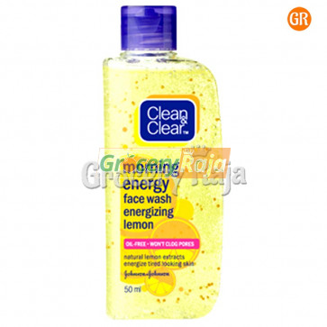 Clean & Clear Morning Energy Energizing Lemon Face Wash 100 ml