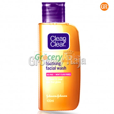 Clean & Clear Foaming Facial Face Wash 100 ml