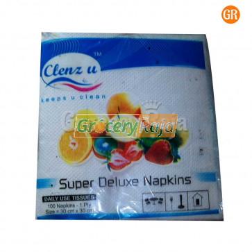 Cleanz U Tissue Paper - 100 Sheets (30 cm x 30 cm)