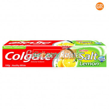 Colgate Toothpaste - Active Salt Healthy White (with Lemon) 100 gms