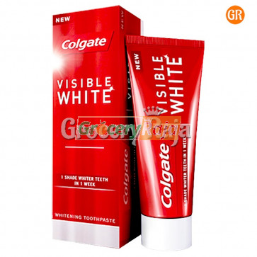 Colgate Toothpaste - Visible White 50 gms