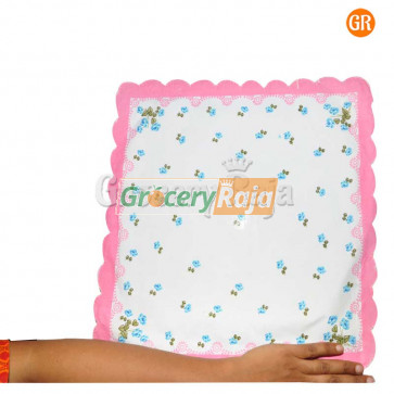 Ladies Handkerchief 14"X14" (Pack of 3)