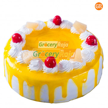 Donuts Pineapple Cake Butter Cream 1 Kg - Single Layer