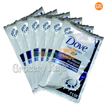 Dove Intensive Repair Shampoo Rs. 1.50 Sachet (Pack of 6)