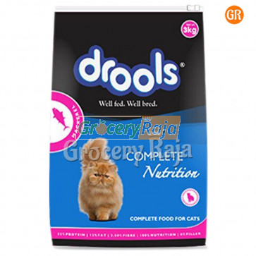 Drools Cat Food with Mackerel for Cats 3 Kg
