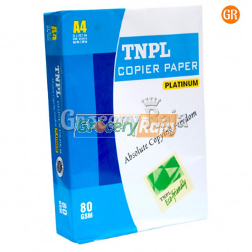 TNPL Copier A4 Paper - 80 GSM 500 Sheets [22 CARDS]
