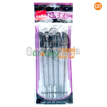 Cello Ball Point Pen - Black Rs. 6 (Set of 5)