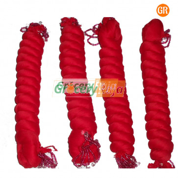 Dupatta Synthetic - Red 1 pc