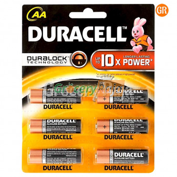 Duracell AA 10x Battery 6 nos