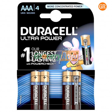 Duracell AAA Battery 4 nos