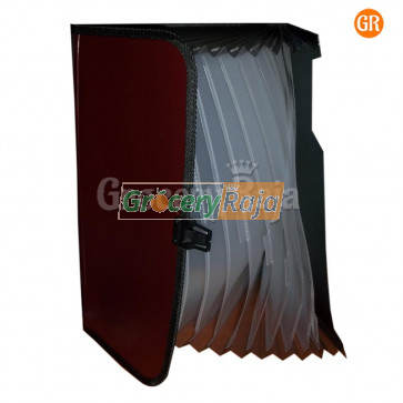 Expanding Folder File A4 Document Organizer with Handle