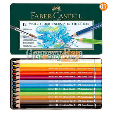 Faber Castell Water Colour Pencils - 12 Shades