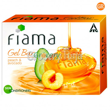 Fiama Di Wills Gel Bar Mild Dew Peach & Avocado 125 gms
