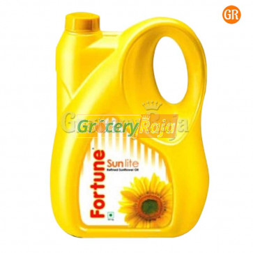 Fortune Sun Lite Sunflower Refined Oil 5 Ltr Can
