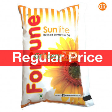 Fortune Sunlite Refined Sunflower Oil 1 Ltr