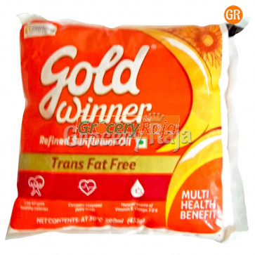 Gold Winner Sunflower Oil 500 ml Pouch
