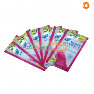 Head & Shoulders Anti Dandruff Shampoo Smooth & Silky Rs. 3 Sachet (Pack of 6)