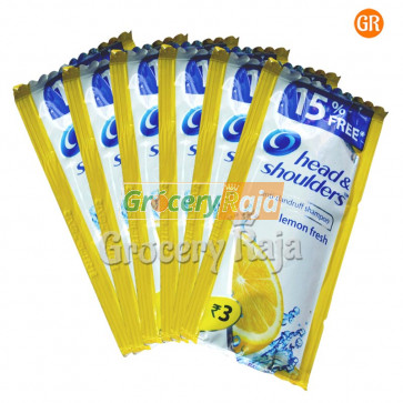 Head & Shoulders Anti Dandruff Lemon Fresh Shampoo Rs. 4 Sachet (Pack of 6)