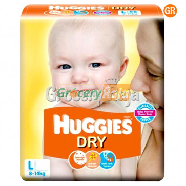 Huggies Dry Large 8-14 kg 2 Diapers