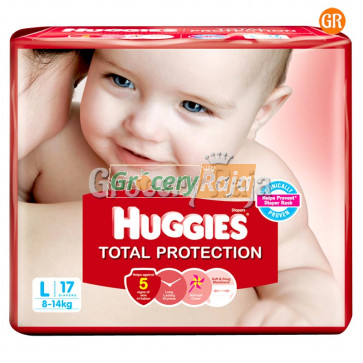 Huggies Total Protection Large 17 Diapers