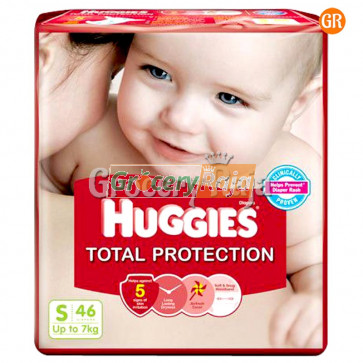 Huggies Total Protection Small Up to 7 Kg 46 Diapers