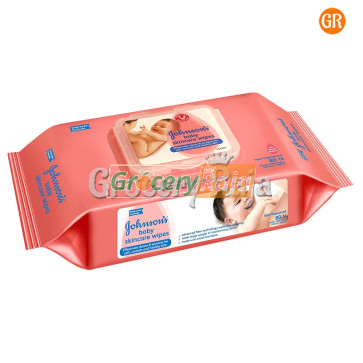 J & J Baby Skincare Cloth Wipes 80 Nos