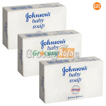 J & J Baby Soap 3 X 100 gms