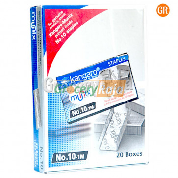 Kangaro Stapler Pins No.10-1m (20 Boxes)