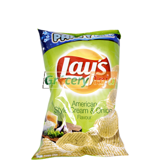Lays American Style Cream & Onion Flavour 180 gms
