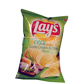 Lays American Style Cream & Onion Flavour 59 gms